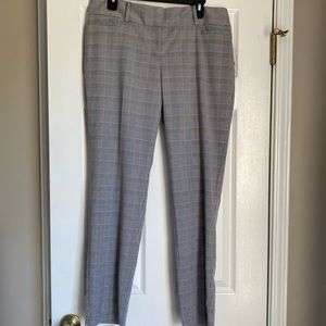 The Limited Houndstooth and Plaid Patterned Slacks